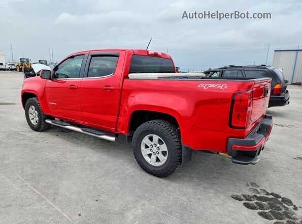 1GCGTBE39G1253438 2016 CHEVROLET COLORADO Red Задня ліва чверть