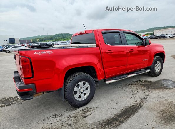 1GCGTBE39G1253438 2016 CHEVROLET COLORADO Red Задня права чверть