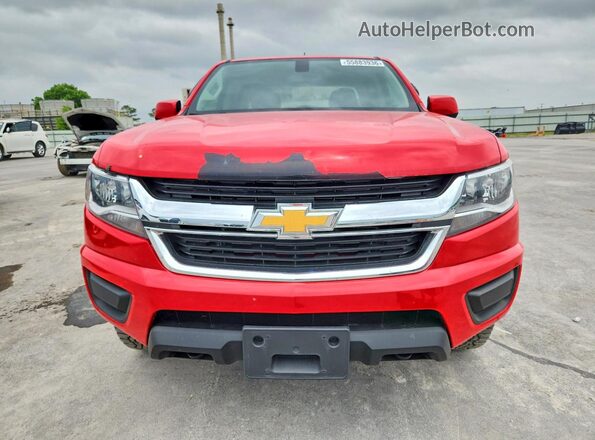 1GCGTBE39G1253438 2016 CHEVROLET COLORADO Red Вид спереду