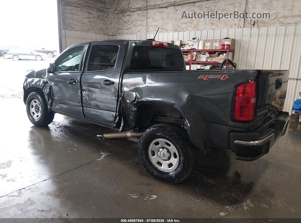 1GCGTBE39G1315744 2016 CHEVROLET COLORADO Серый Задняя левая четверть