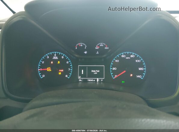 1GCGTBE39G1315744 2016 CHEVROLET COLORADO Серый Вид задних сидений