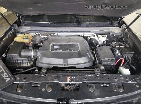 1GCGTBE39G1315744 2016 CHEVROLET COLORADO Серый Вид сзади
