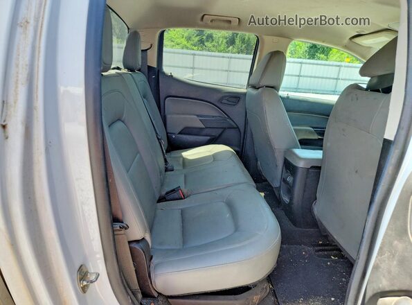1GCGTBE3XG1215362 2016 CHEVROLET COLORADO White Rear seats view