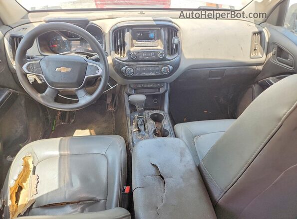 1GCGTBE3XG1215362 2016 CHEVROLET COLORADO White Dashboard view