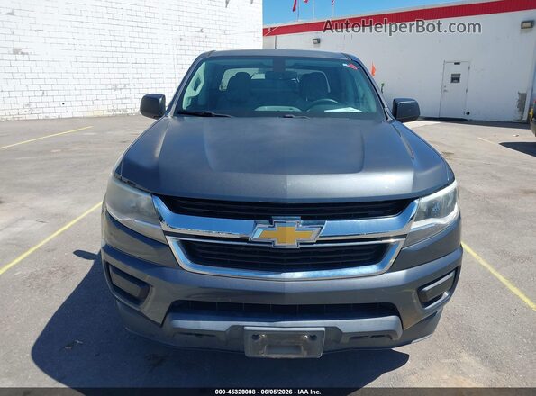 1GCGTBE3XG1239791 2016 CHEVROLET COLORADO Gray ხელსაწყოთა პანელის ხედი