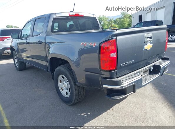 1GCGTBE3XG1239791 2016 CHEVROLET COLORADO Gray უკანა მარცხენა