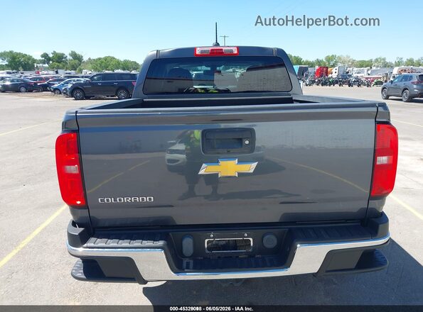 1GCGTBE3XG1239791 2016 CHEVROLET COLORADO Gray 