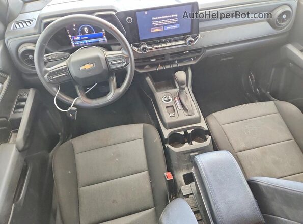1GCGTBEC6P1188581 2023 CHEVROLET COLORADO White Dashboard view