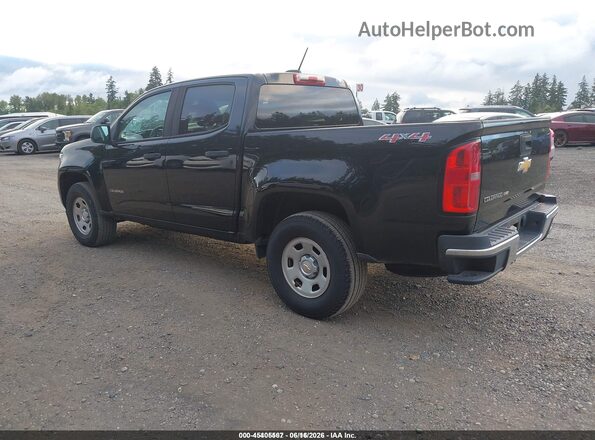 1GCGTBEN0H1250303 2017 CHEVROLET COLORADO Black Հետևի ձախ