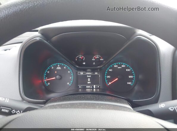 1GCGTBEN0H1250303 2017 CHEVROLET COLORADO Black Հետևի նստատեղերի տեսք