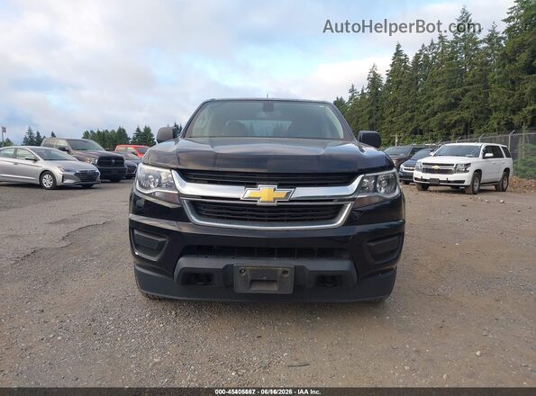 1GCGTBEN0H1250303 2017 CHEVROLET COLORADO Black Սարքավորումների վահանակի տեսք