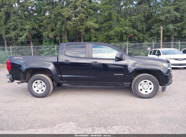 1GCGTBEN0H1250303 2017 CHEVROLET COLORADO Black Սալոնի հետևի տեսք