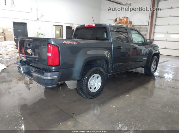 1GCGTBEN0J1242305 2018 CHEVROLET COLORADO Black უკანა მარჯვენა