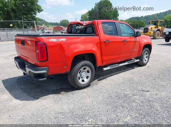 1GCGTBEN0M1230238 2021 CHEVROLET COLORADO Orange უკანა მარჯვენა