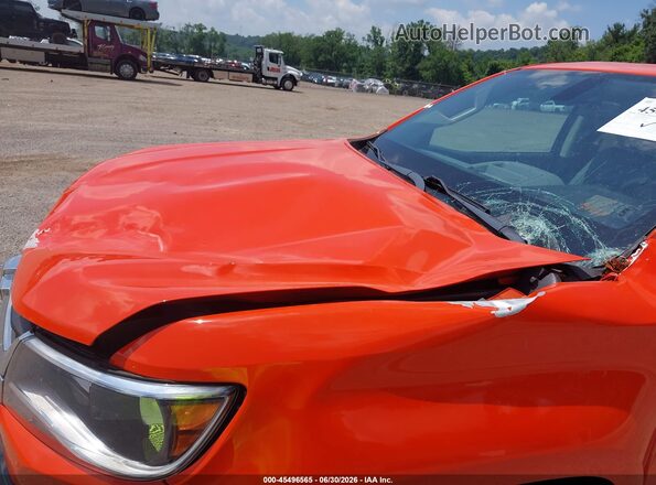 1GCGTBEN0M1230238 2021 CHEVROLET COLORADO Orange წინა ხედი