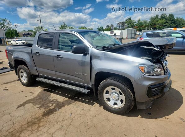 1GCGTBEN0M1261179 2021 CHEVROLET COLORADO Gray Առջևի աջ