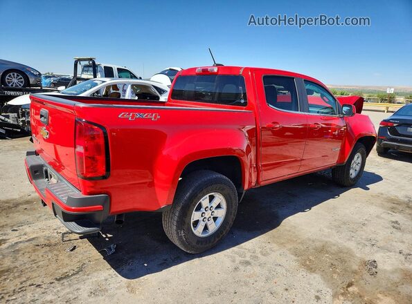 1GCGTBEN1J1323605 2018 CHEVROLET COLORADO Red Rear right