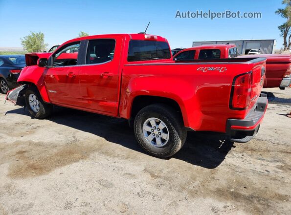 1GCGTBEN1J1323605 2018 CHEVROLET COLORADO Red Rear left