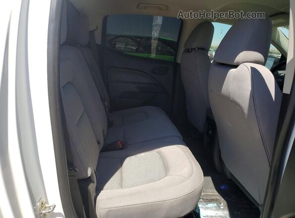 1GCGTBEN1L1190864 2020 CHEVROLET COLORADO White უკანა სავარძლების ხედი