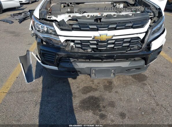 1GCGTBEN1M1130004 2021 CHEVROLET COLORADO White Widok z przodu