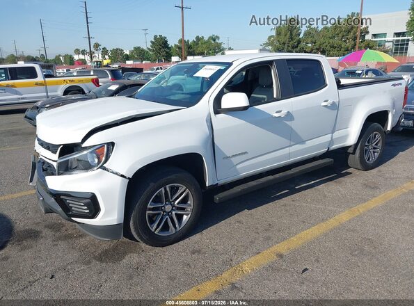 1GCGTBEN1M1130004 2021 CHEVROLET COLORADO White Przód lewy