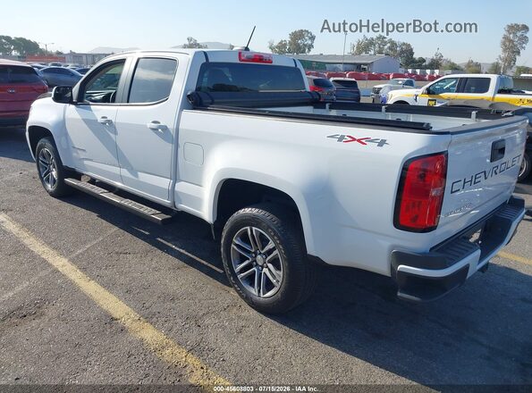 1GCGTBEN1M1130004 2021 CHEVROLET COLORADO White Tył lewy