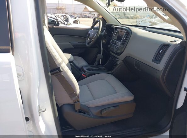 1GCGTBEN1M1130004 2021 CHEVROLET COLORADO White Widok wnętrza z przodu
