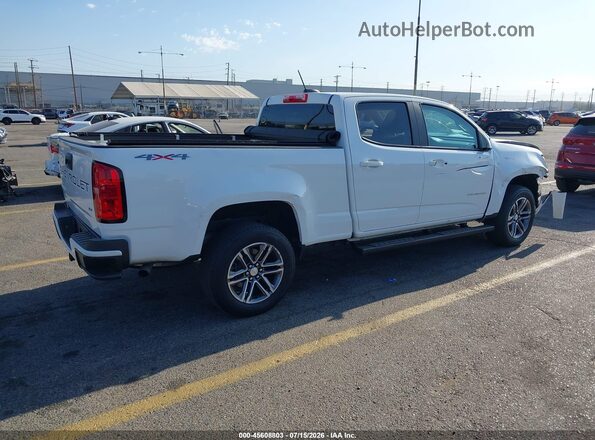 1GCGTBEN1M1130004 2021 CHEVROLET COLORADO White Tył prawy