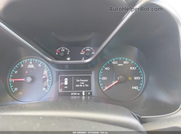 1GCGTBEN1M1130004 2021 CHEVROLET COLORADO White Widok tylnych siedzeń
