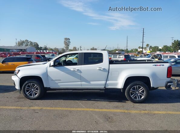 1GCGTBEN1M1130004 2021 CHEVROLET COLORADO White Widok wnętrza 360 stopni