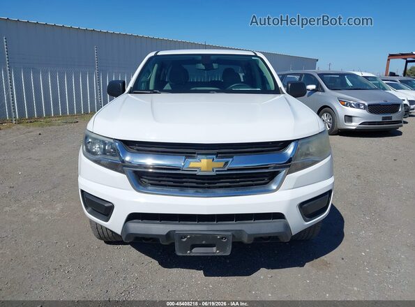 1GCGTBEN2H1140286 2017 CHEVROLET COLORADO White Widok wnętrza z tyłu