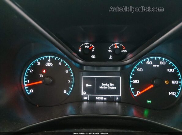 1GCGTBEN2H1142765 2017 CHEVROLET COLORADO Белый Вид задних сидений