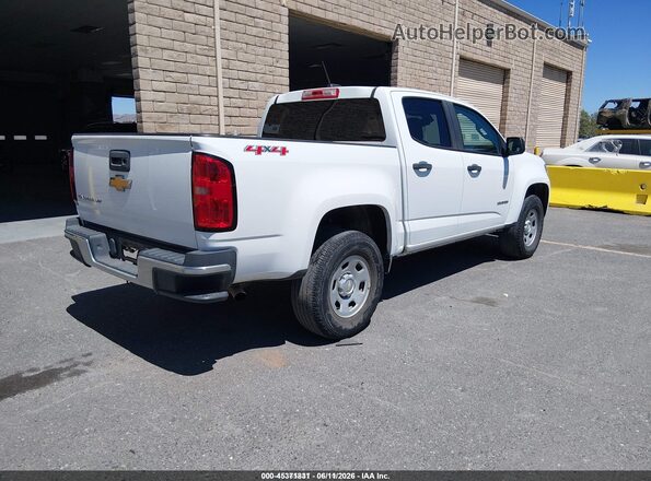 1GCGTBEN2H1142765 2017 CHEVROLET COLORADO Белый Задняя правая четверть