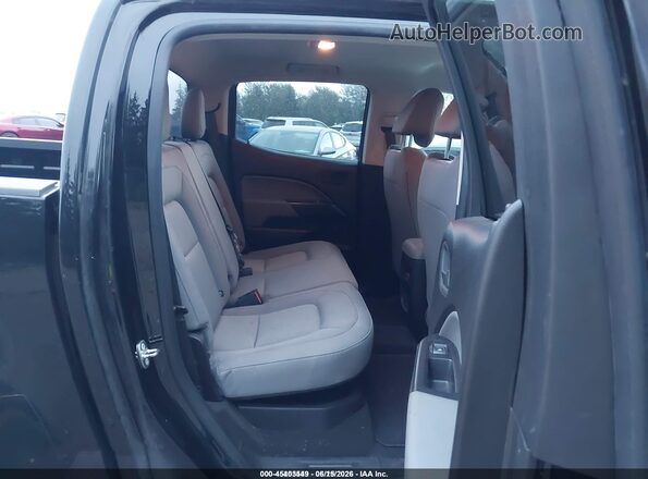 1GCGTBEN2H1250965 2017 CHEVROLET COLORADO Black Vista de la etiqueta del VIN