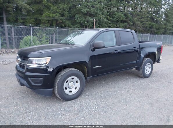 1GCGTBEN2H1250965 2017 CHEVROLET COLORADO Black Vista tres cuartos delantera izquierda
