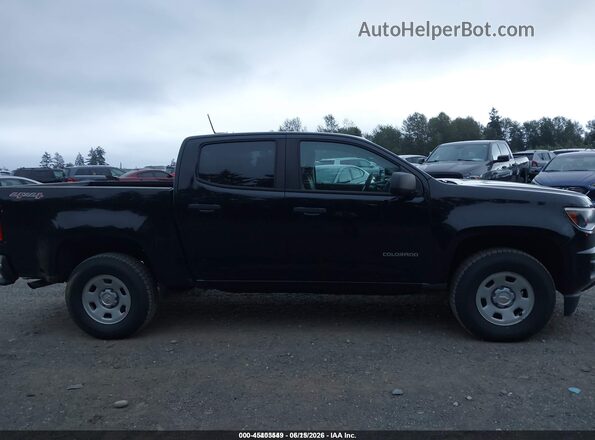 1GCGTBEN2H1250965 2017 CHEVROLET COLORADO Black Vista interior trasera