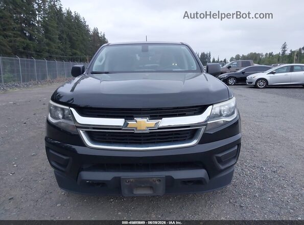 1GCGTBEN2H1250965 2017 CHEVROLET COLORADO Black Vista del cuadro de instrumentos