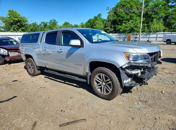 1GCGTBEN2K1207847 2019 CHEVROLET COLORADO Silver Przód prawy