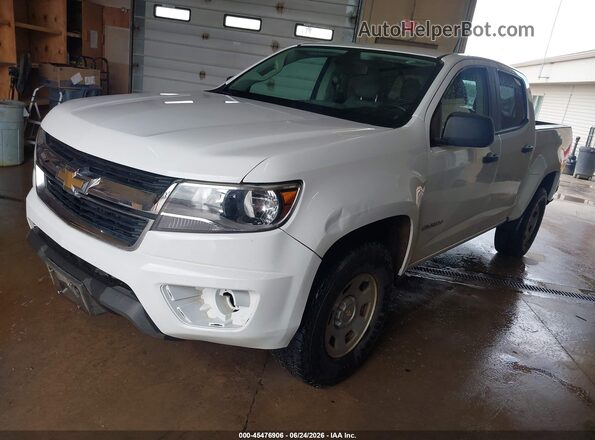 1GCGTBEN3H1140877 2017 CHEVROLET COLORADO Белый Передняя левая четверть