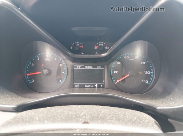 1GCGTBEN3H1242888 2017 CHEVROLET COLORADO  Widok tylnych siedzeń