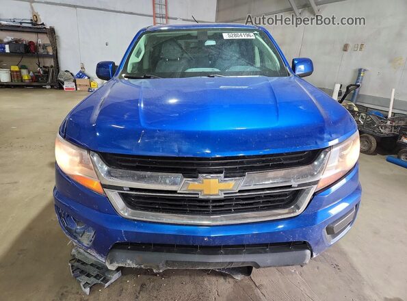 1GCGTBEN3K1305365 2019 CHEVROLET COLORADO Blue წინა ხედი