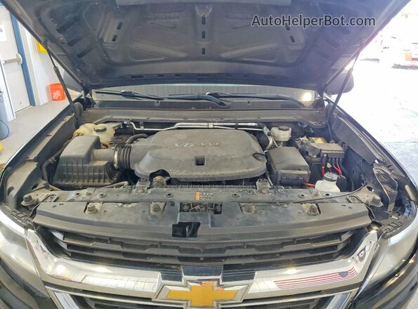 1GCGTBEN3L1244102 2020 CHEVROLET COLORADO Black Вид задньої частини салону