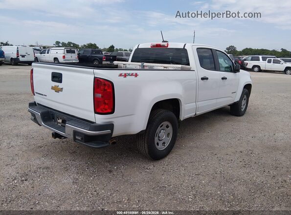 1GCGTBEN4H1220348 2017 CHEVROLET COLORADO White Задня права чверть