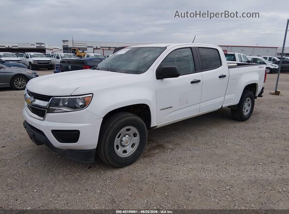1GCGTBEN4H1220348 2017 CHEVROLET COLORADO White Передня ліва чверть