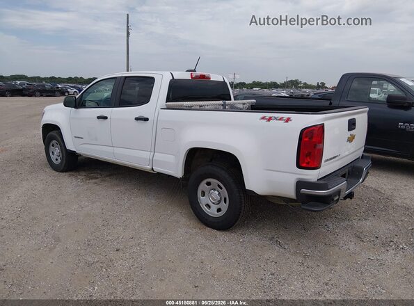 1GCGTBEN4H1220348 2017 CHEVROLET COLORADO White Задня ліва чверть