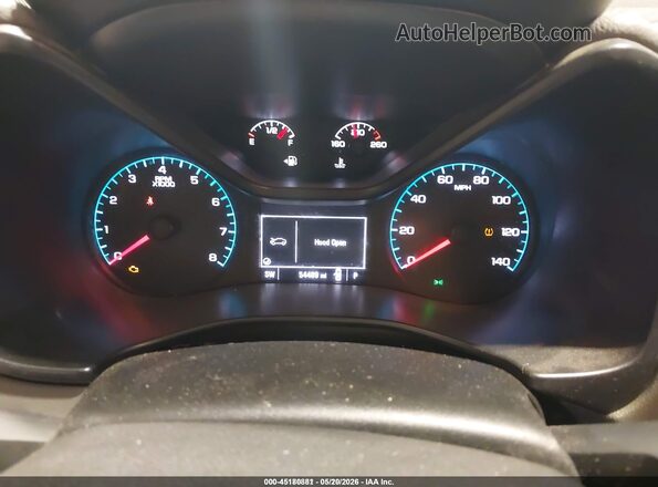 1GCGTBEN4H1220348 2017 CHEVROLET COLORADO White Вид задніх сидінь