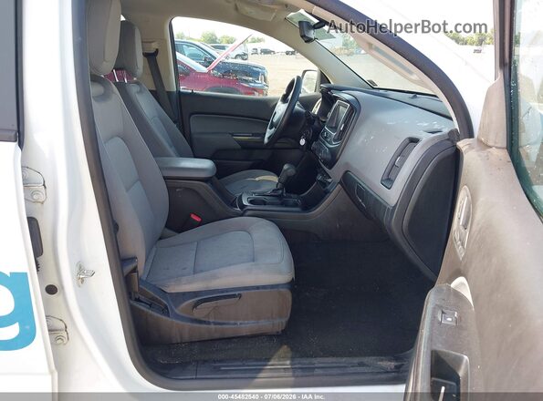 1GCGTBEN4H1315556 2017 CHEVROLET COLORADO Белый Вид салона спереди