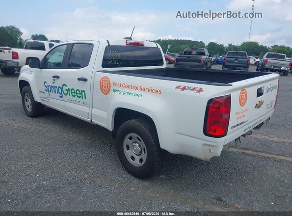 1GCGTBEN4H1315556 2017 CHEVROLET COLORADO Белый Задняя левая четверть