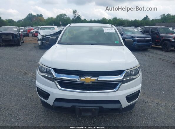 1GCGTBEN4H1315556 2017 CHEVROLET COLORADO Белый Вид щитка приборов