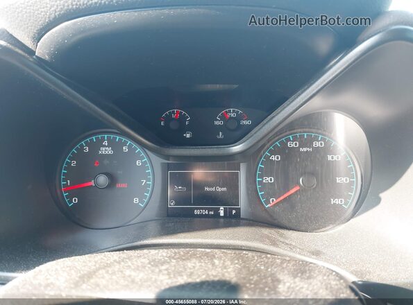 1GCGTBEN4J1308659 2018 CHEVROLET COLORADO Silver უკანა სავარძლების ხედი